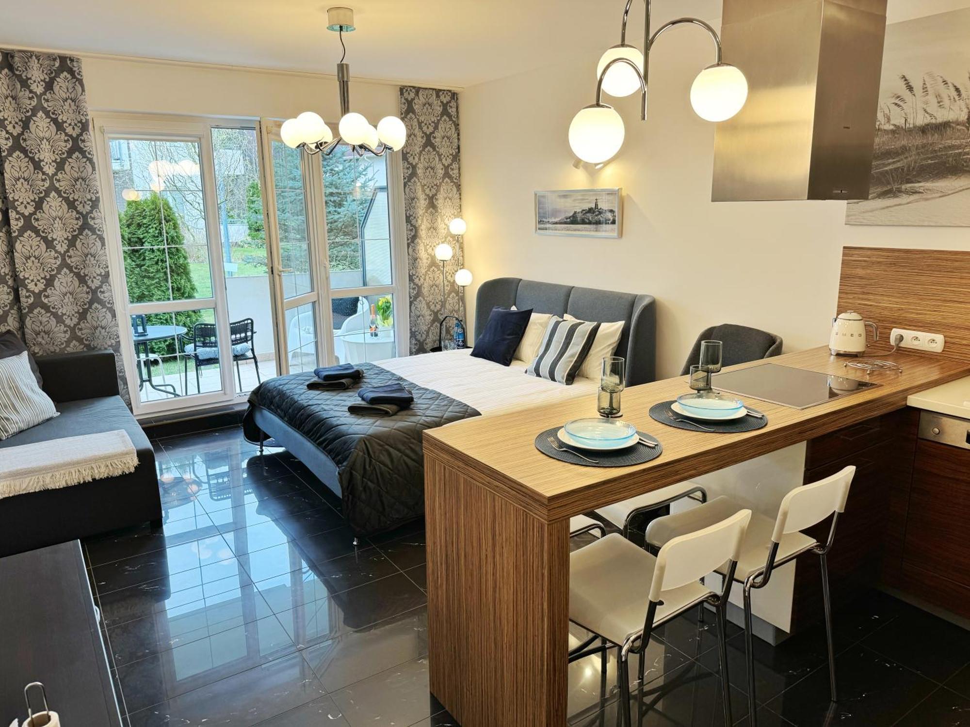 Baltic Apartament Studio Z Ogrodkiem Grzybowo Kolobrzeg Exteriér fotografie